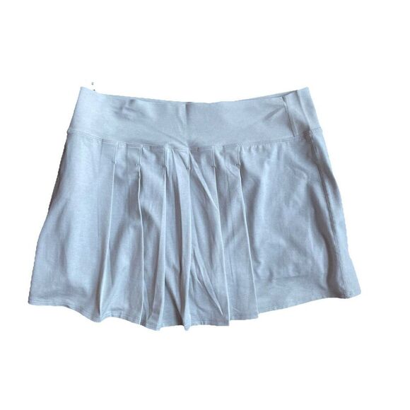 Vuori  Women’s Halo Performance Skirt Salt Heather Lined DreamKnit NEW XL - Picture 5 of 5